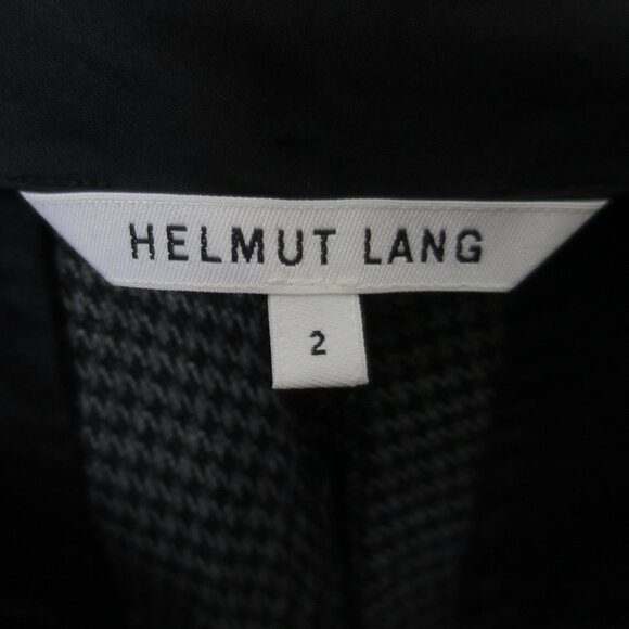 Helmut Lang Houndstooth Cropped Flare Pant Size 2 - Picture 14 of 16